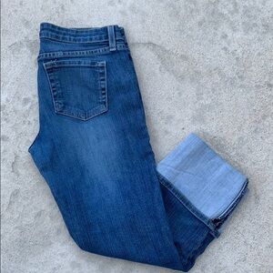 BDG Cuffed Cropped Distressed Jeans Size 30